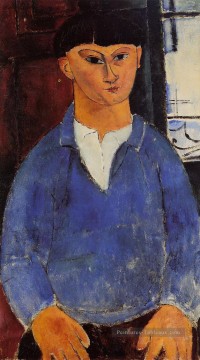 portrait Tableau Peinture - portrait de moise kisling 1916 Amedeo Modigliani